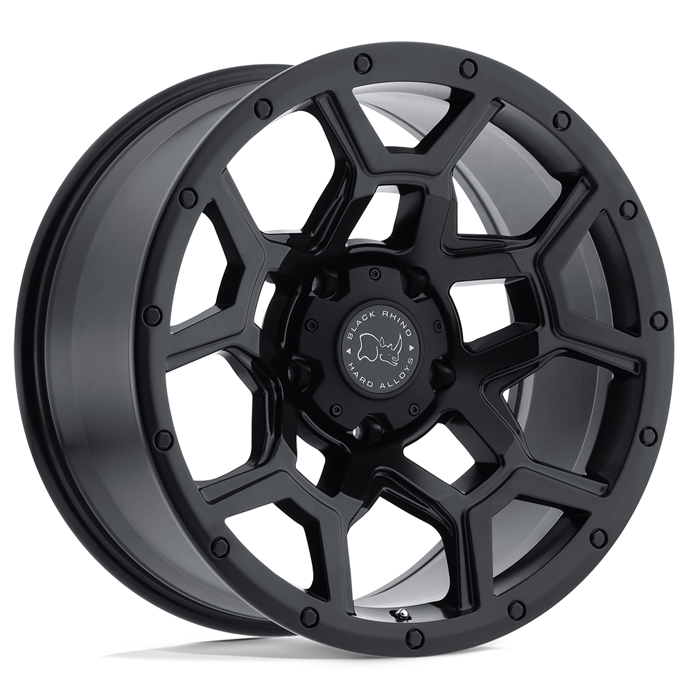 Black Rhino OVERLAND MATTE BLACK 17X8 5x127 et30 71.5