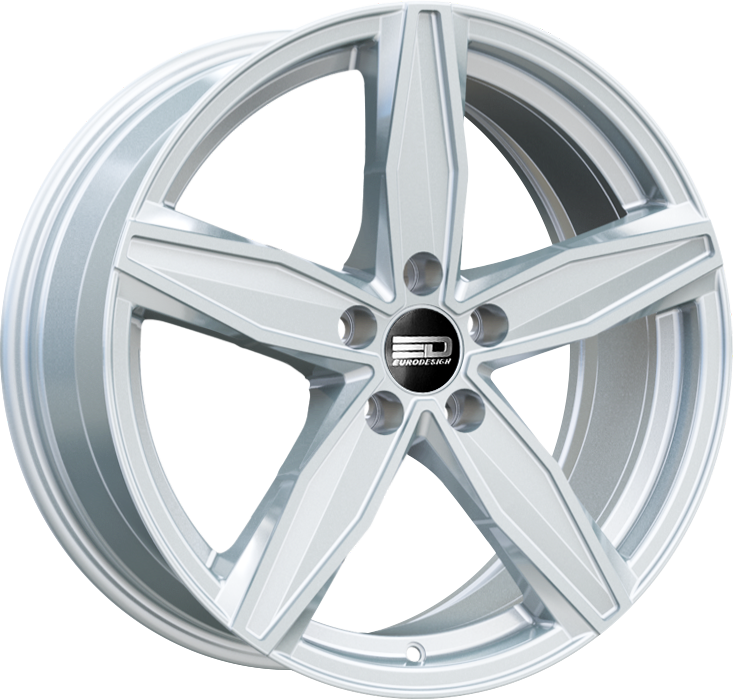 Euro Design (EFS) Berlin - EFS Hyper Silver 17x7.5 5x100/5x105/5x110/5x112/5x115/5x118/5x108/5x114.3/5x98 et42 72.6