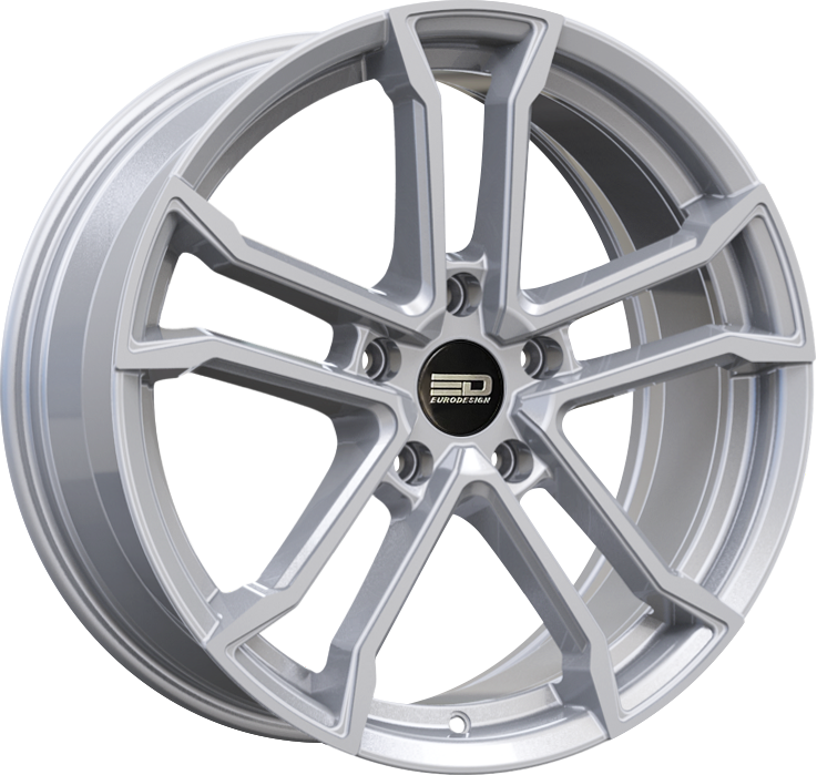 Euro Design Monaco Hyper Silver 17x7.5 5x112 et35 66.5