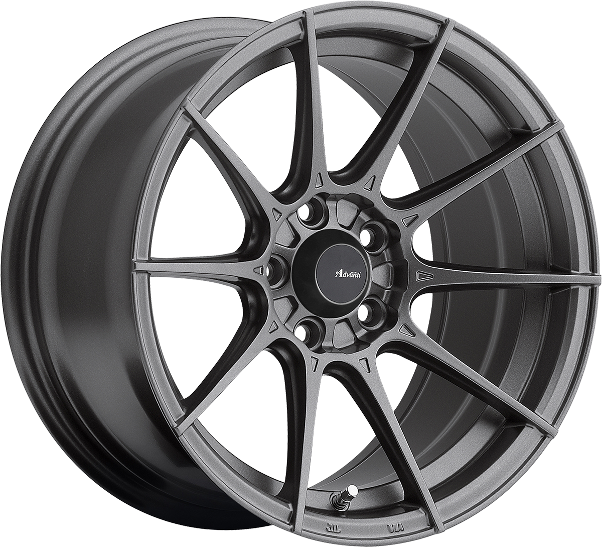 Advanti Storm S1 Matte Grey 15x8 4x100 et25 73.1