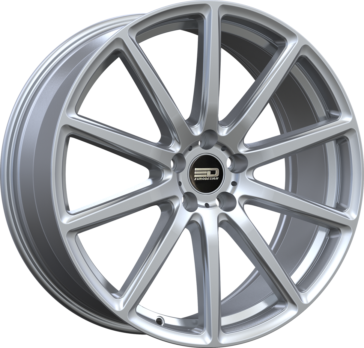 Euro Design Legend Silver 17x7.5 5x114.3 et42 60.1