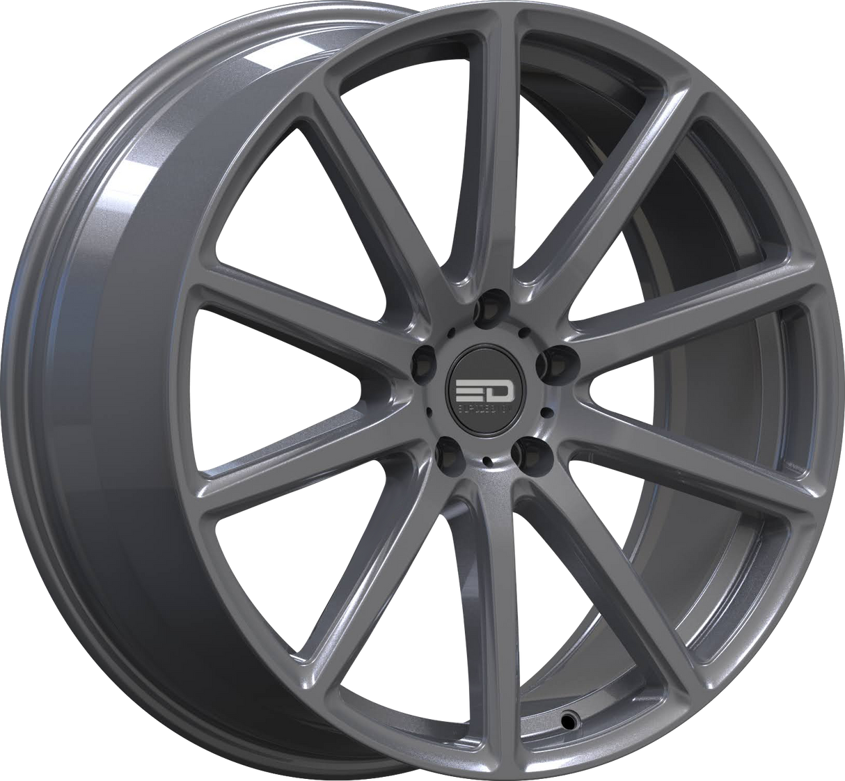 Euro Design Legend Gloss Gunmetal 17x7.5 5x112 et42 57.1