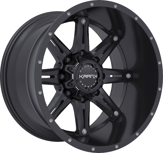 Krank Offroad Shaft Satin Black 20x9 6x135/6x139.7 et0 108