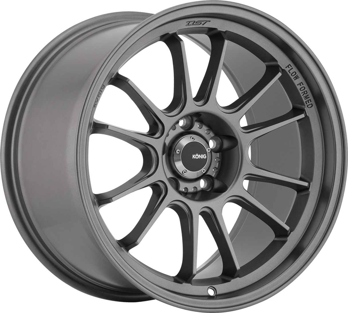 Konig Hypergram Matte Grey 19x9.5 5x120 et35 72.6