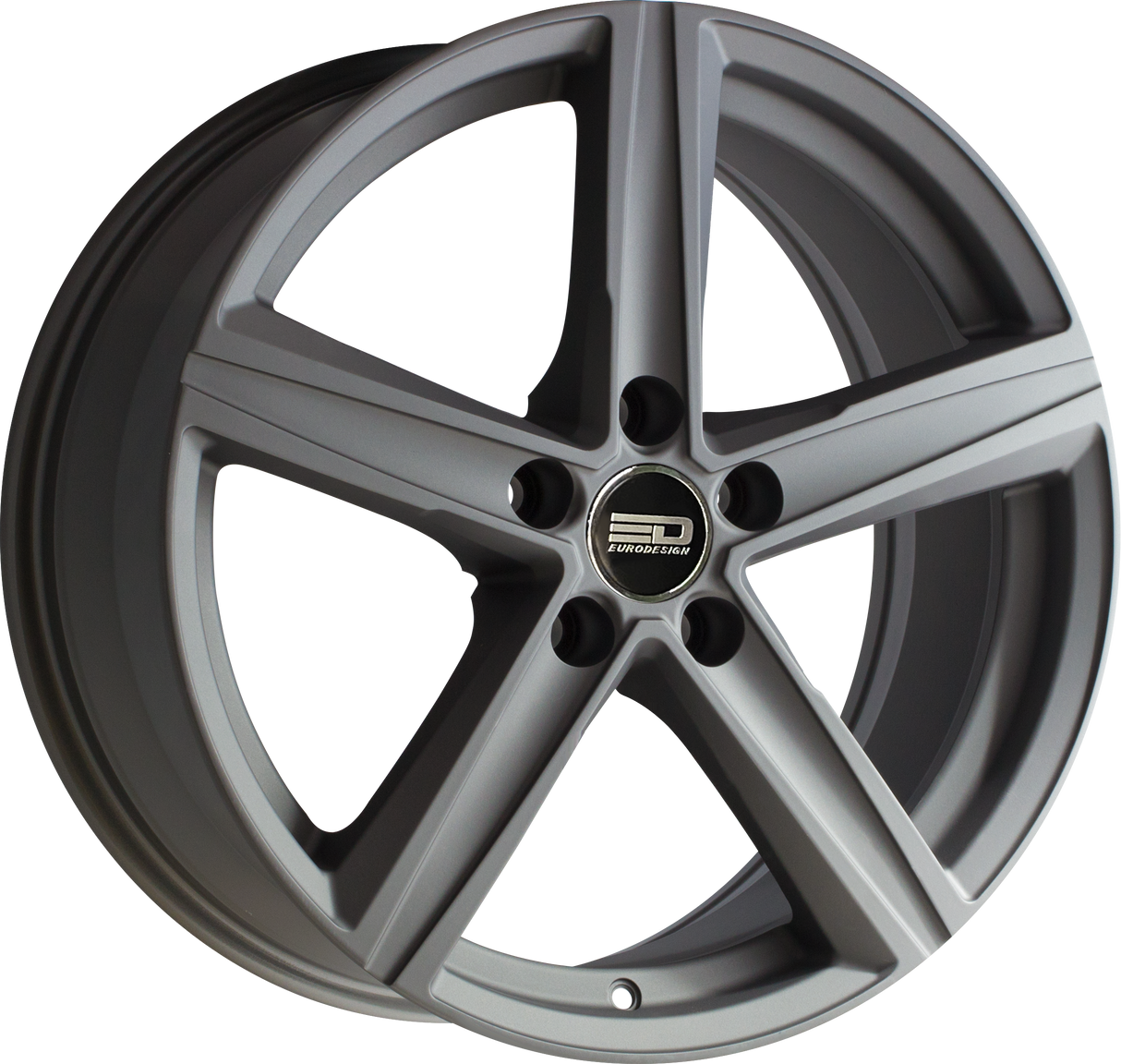 Euro Design Spa Matte Gunmetal 17x7.5 5x112 et42 66.5