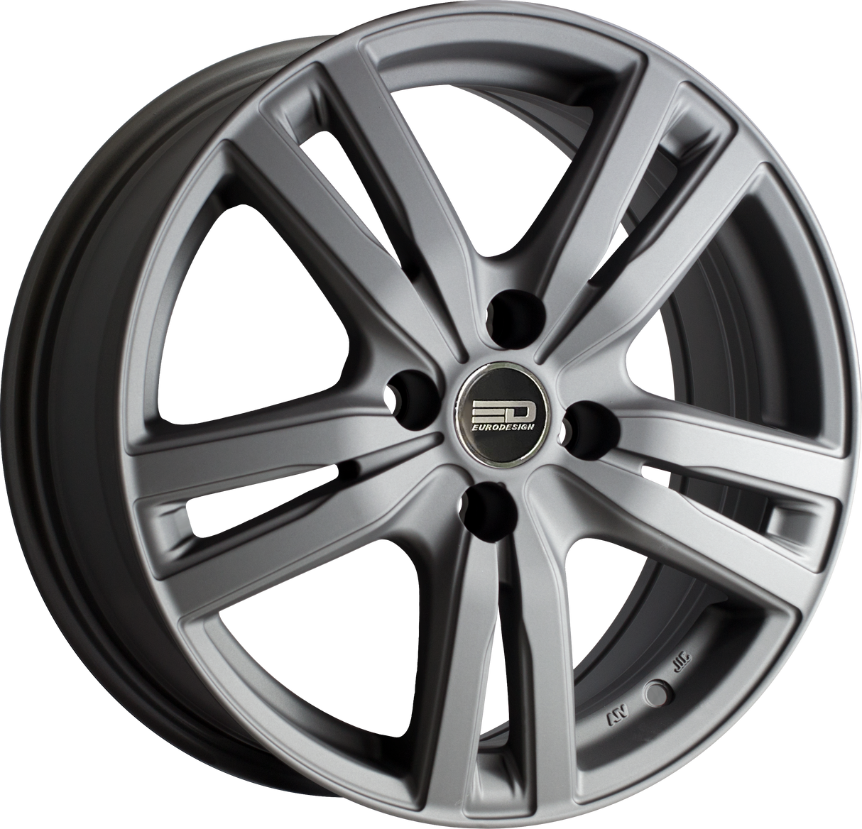 Euro Design (EFS) Ottano - EFS Matte Gunmetal 17x7 4x100/4x114.3/4x98 et38 67.1