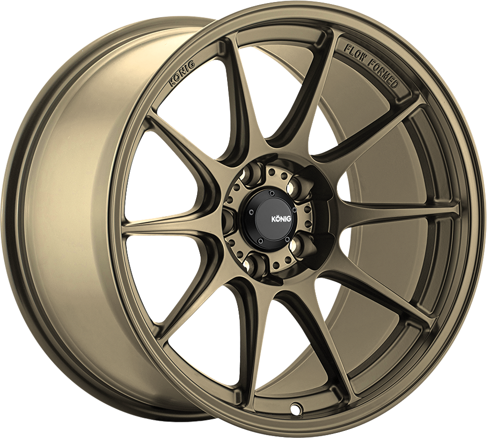 Konig Dekagram Gloss Bronze 18x9.5 5x100 et35 73.1