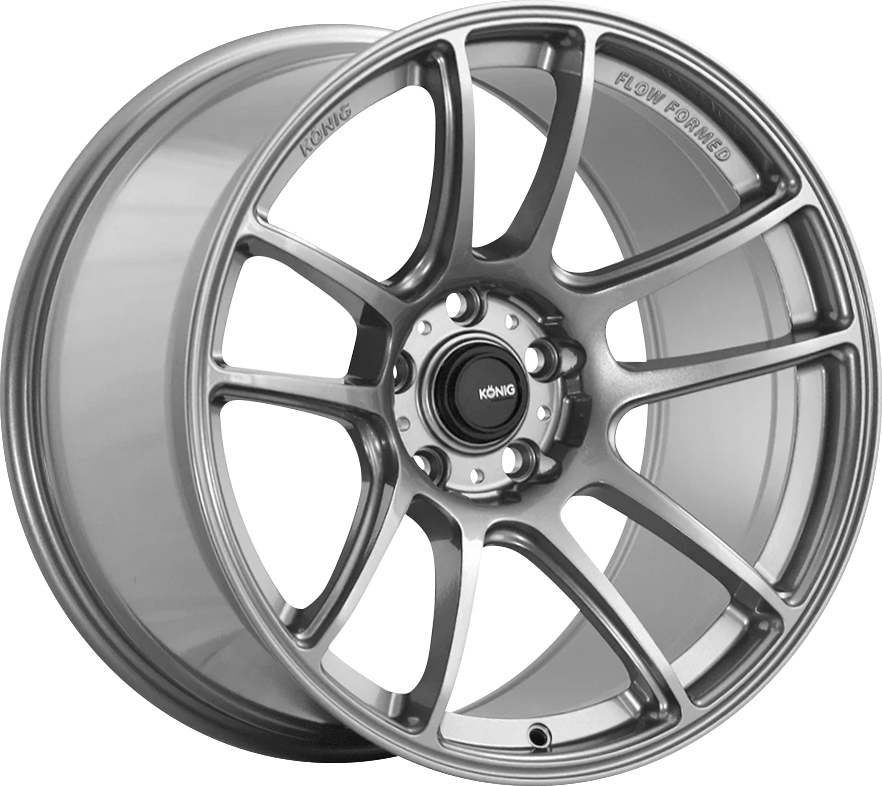 Konig Heliogram Titanium Metallic 19x9.5 5x114.3 et25 73.1