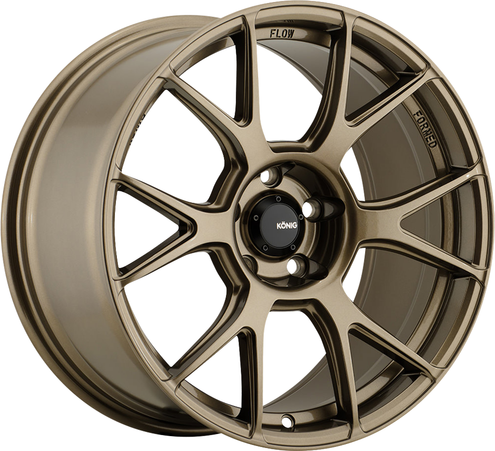 Konig Ampliform Gloss Bronze 19x10 5x120 et28 72.6