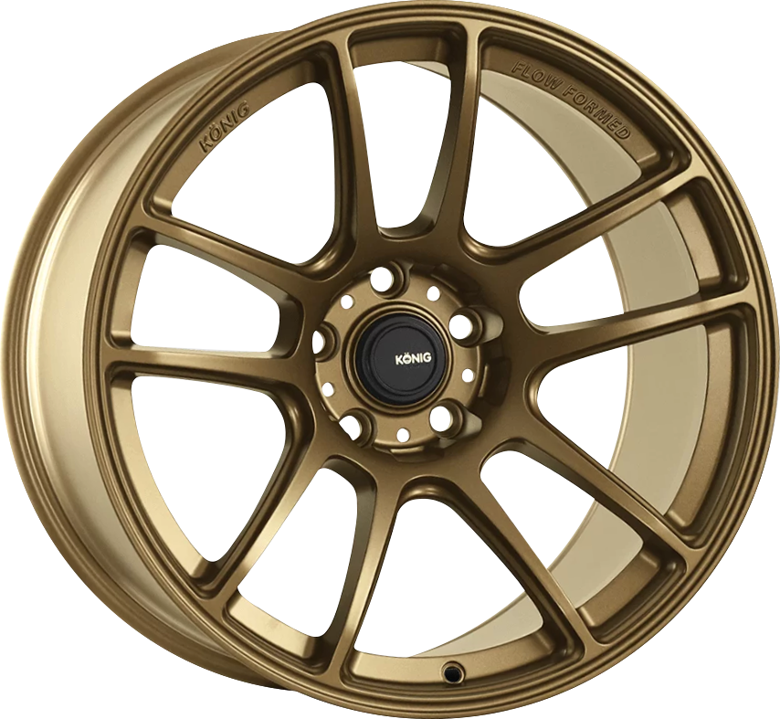 Konig Heliogram Matte Bronze 19x10.5 5x114.3 et25 73.1