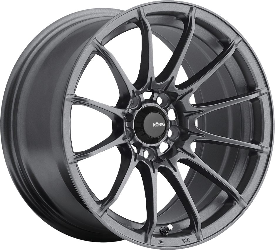 Konig Dial In Matte Grey 15x7 4x100 et35 73.1