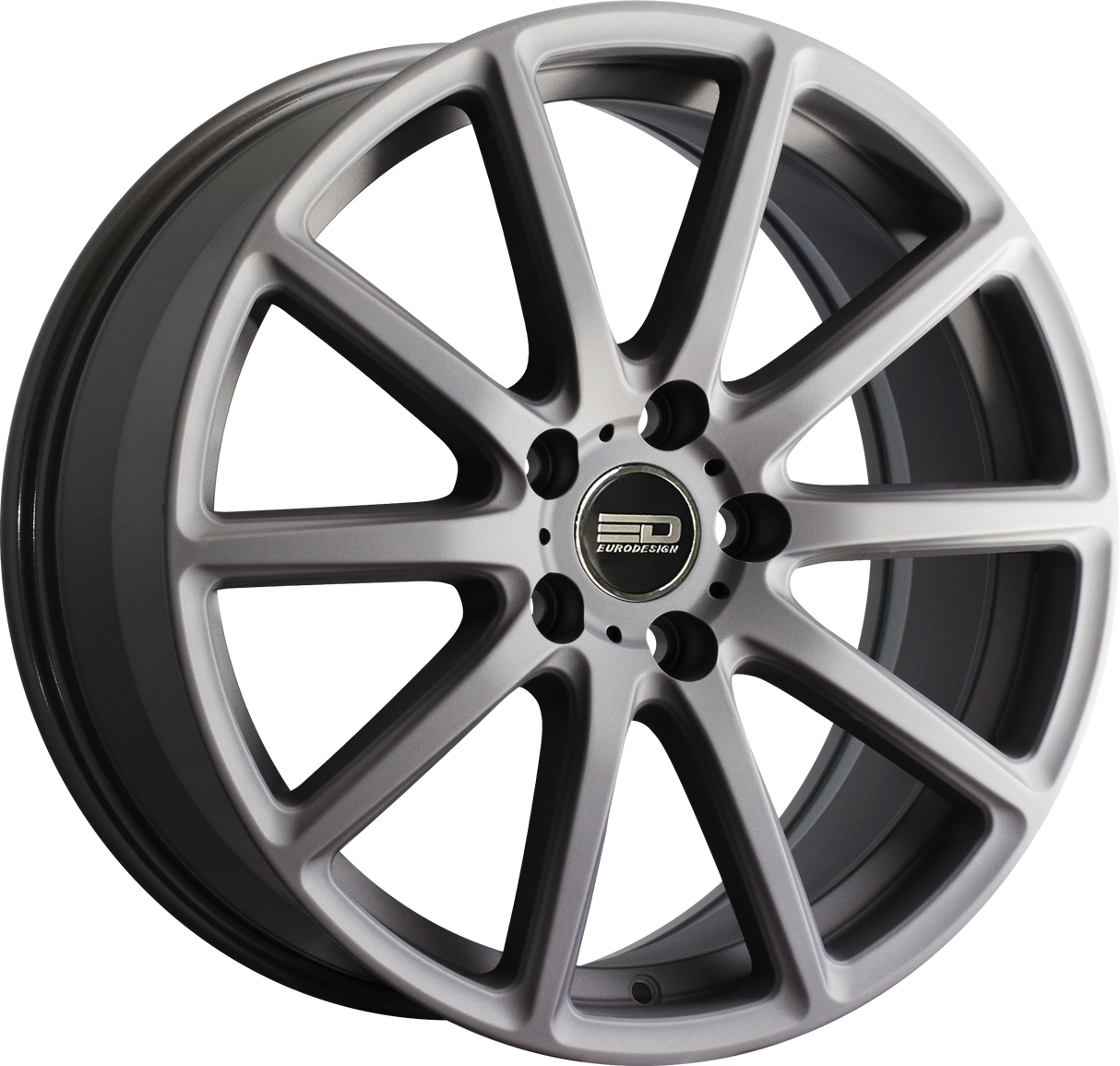 Euro Design Legend Matte Gunmetal 17x7.5 5x114.3 et35 72.6