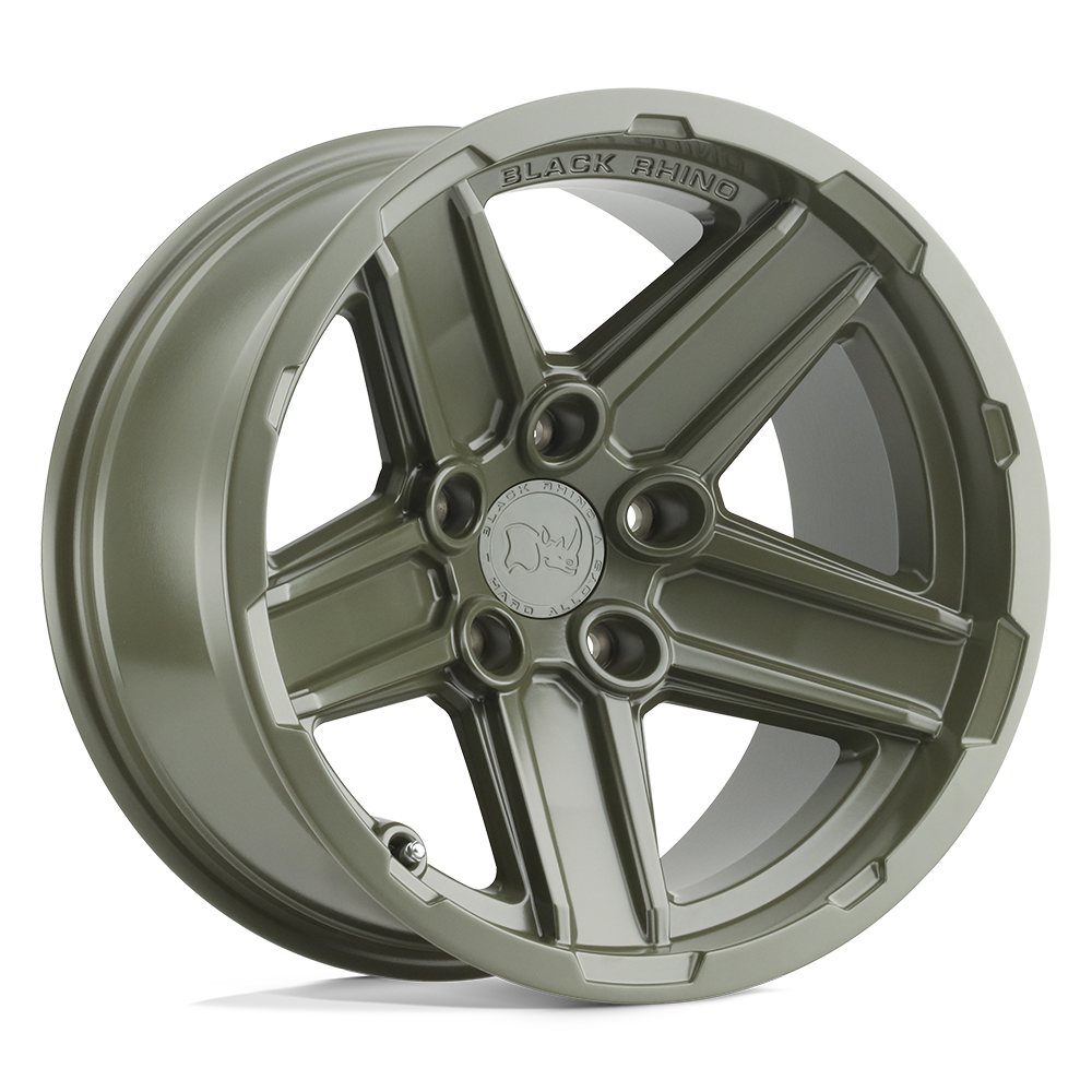 Black Rhino RECON OLIVE DRAB GREEN 17X9.5 5x127 et-32 71.5