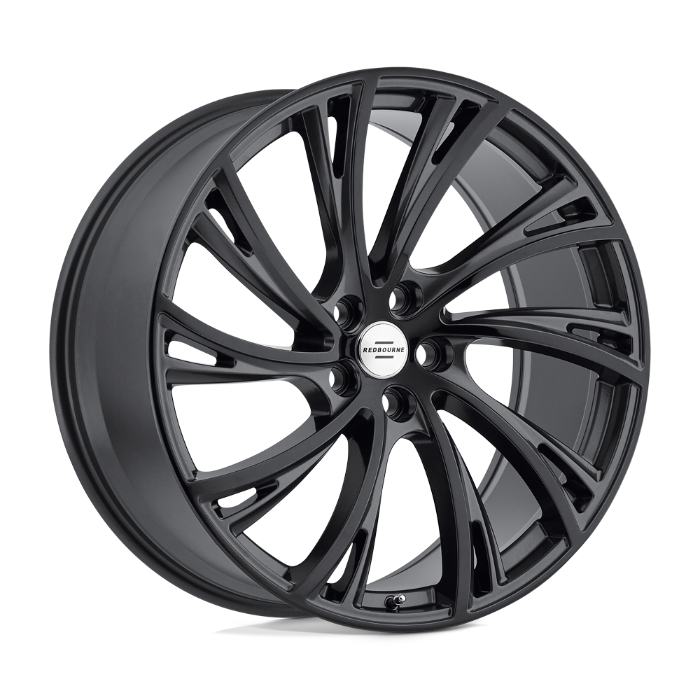 RedBourne NOBLE GLOSS GUNMETAL W/ GLOSS BLACK FACE 22X10 5x120 et37 72.56