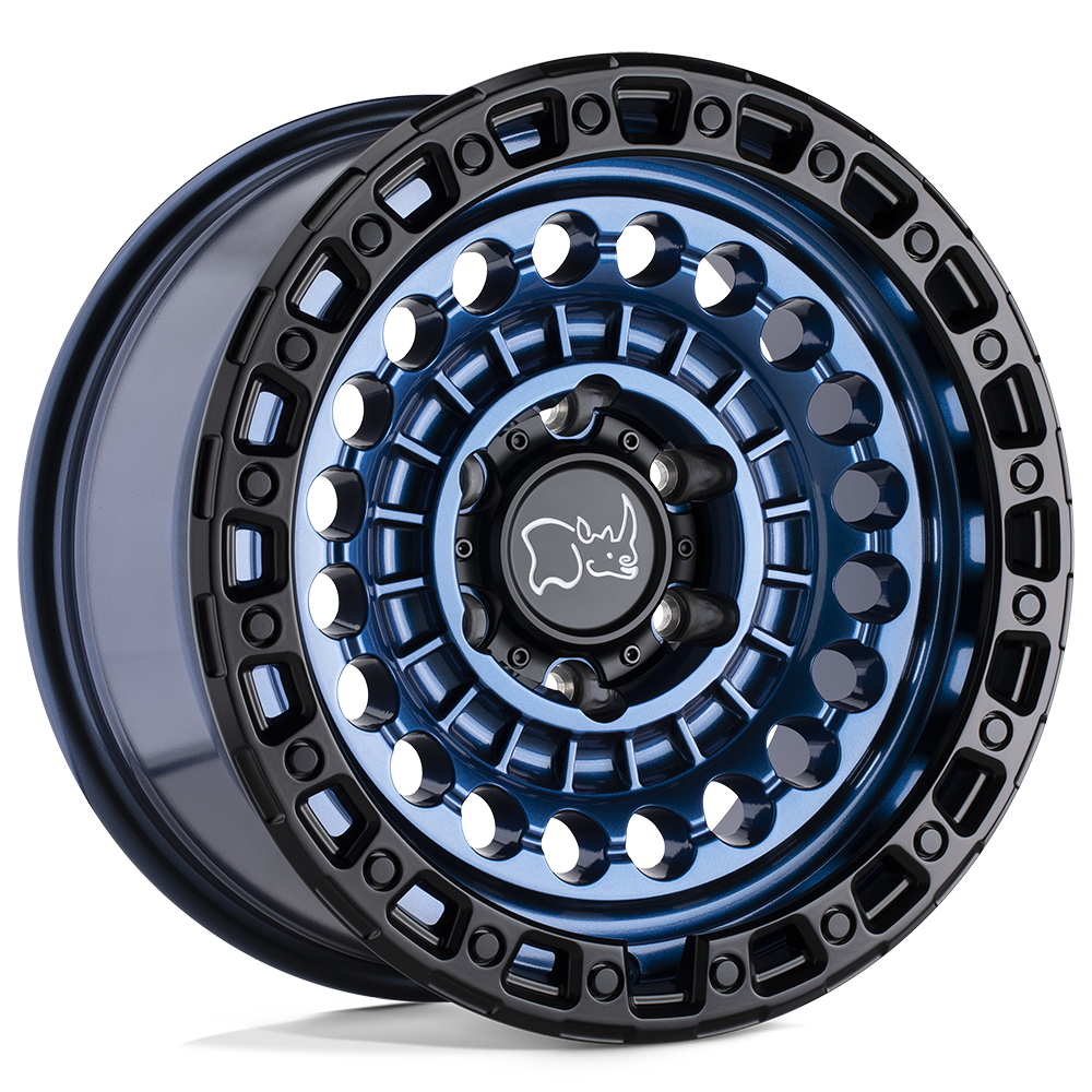 Black Rhino SENTINEL COBALT BLUE W/ BLACK RING 17X8.5 6x135 et-10 87.1