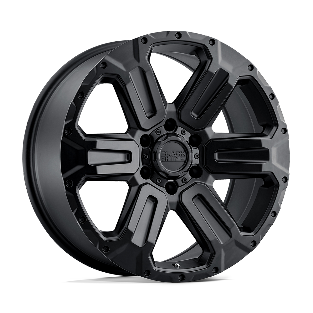 Black Rhino WANAKA MATTE BLACK 17X8.5 6x139.7 et-18 112.1