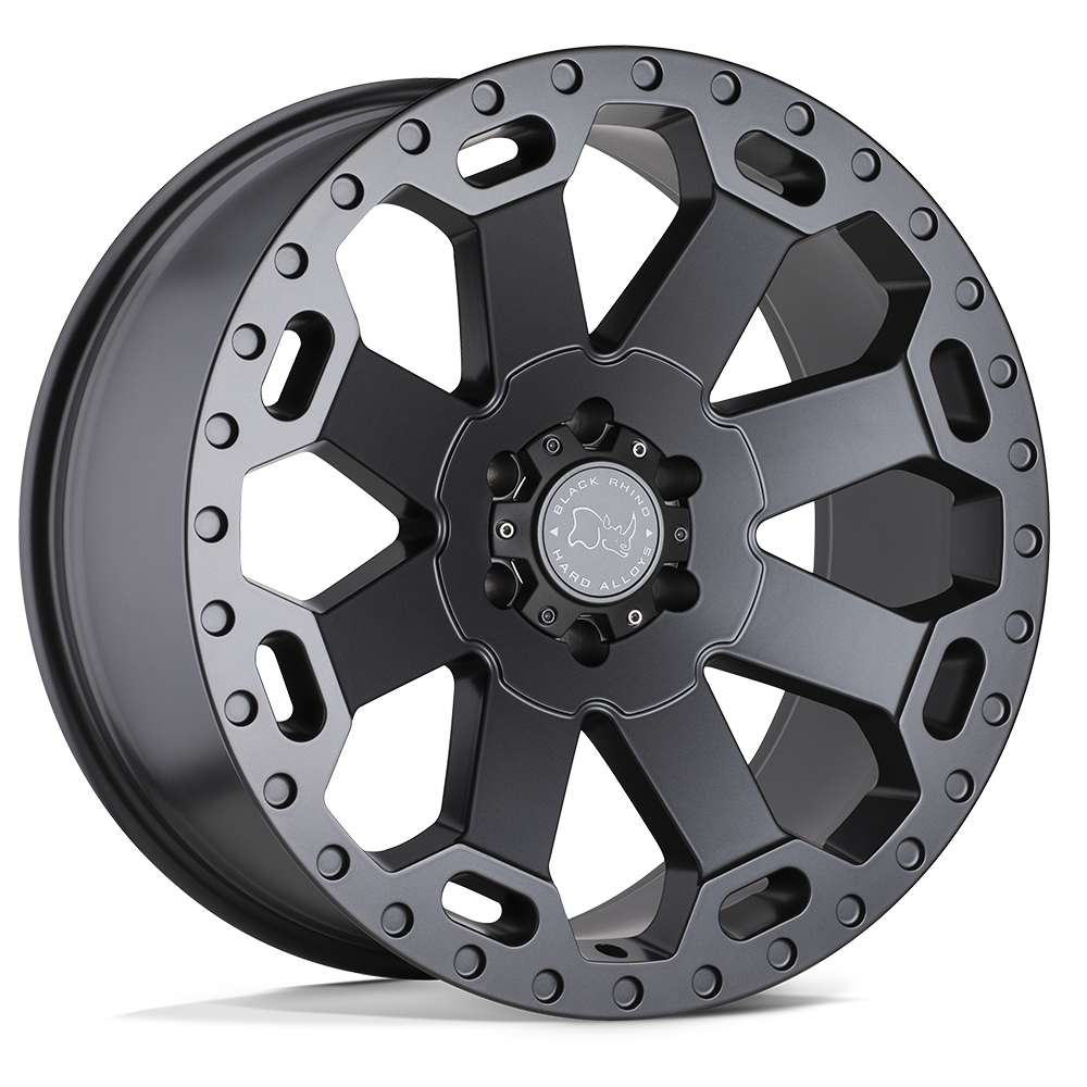 Black Rhino WARLORD MATTE GUNMETAL 17X8 5x120 et35 76.1