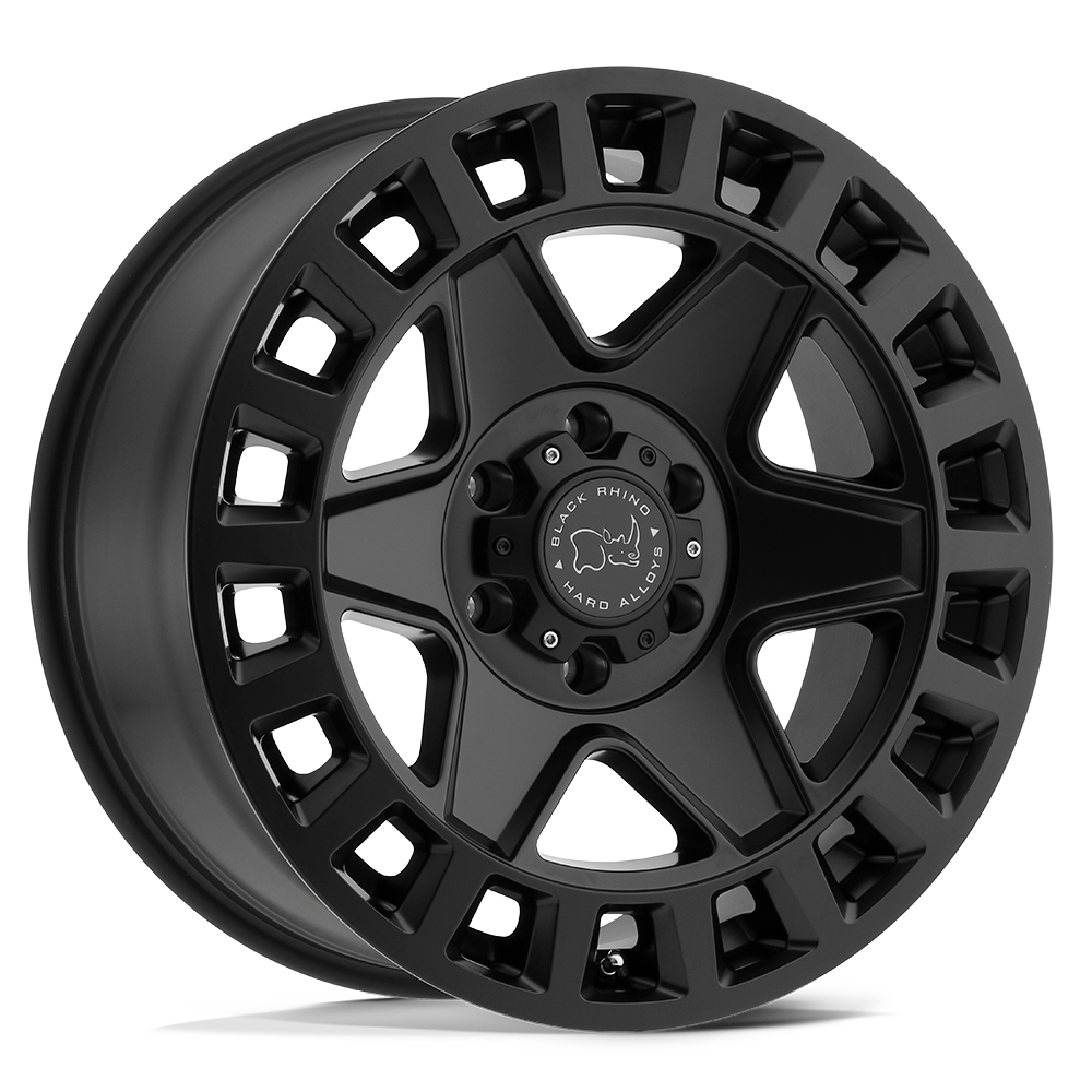 Black Rhino YORK MATTE BLACK 17X8 5x127 et30 71.5