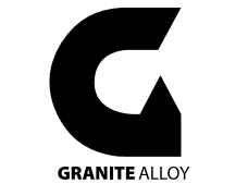 Granite Alloy GA504 Matte Grey w/Black Lip