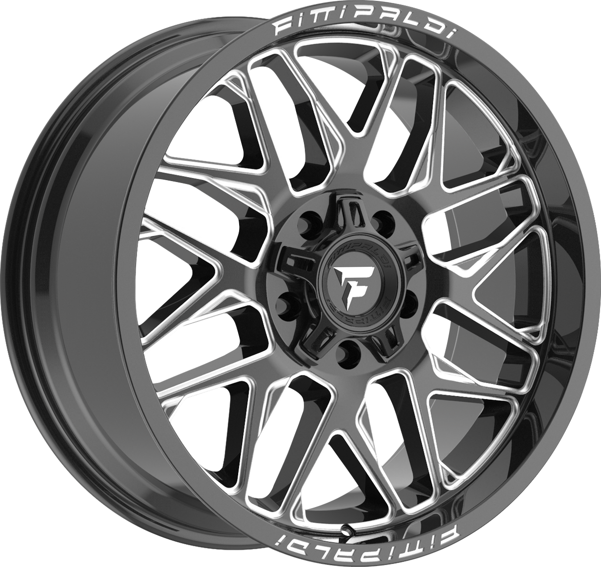 Fittipaldi Offroad FA19 Gloss Black Milled